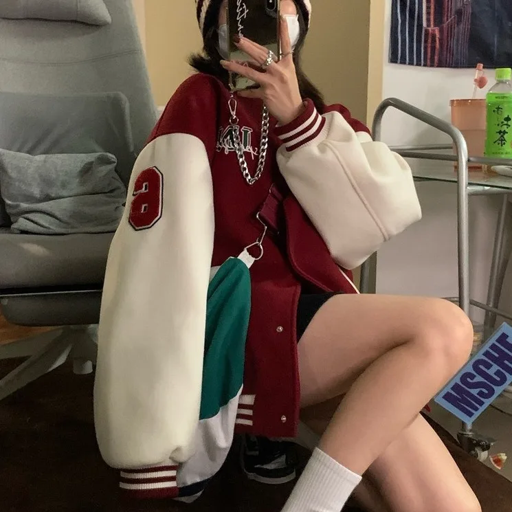 Новинка Осень-зима 2024 бейсбольная Униформа с мягкой подкладкой для ленивых