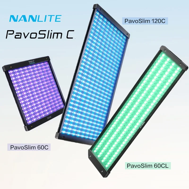 Nanlite PavoSlim 60C/20C RGB светодиодная панель тонкая для прямой трансляции студийный