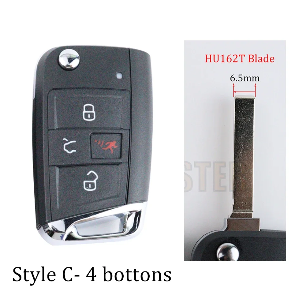 

Автомобильный брелок для ключей, корпус для Volkswagen VW Golf 7 4 5 MK7 Mk4 6 Tiguan GTI для Skoda Octavia A7 для Seat Leon Ibiza Altea