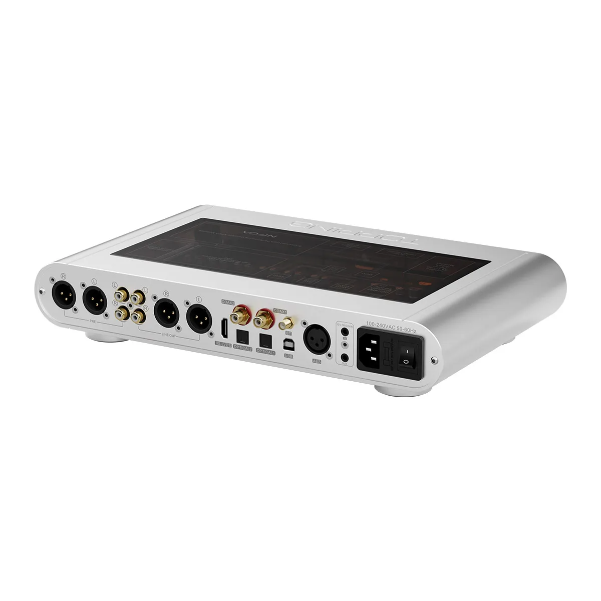Фото ЦАП и усилитель для наушников TOPPING DX9D HIFI DX9 Discrete Anniversary с поддержкой Hi-Res Audio, LDAC и пультом ДУ, декодер HIFI №4