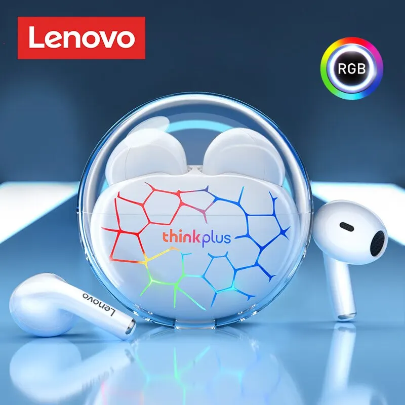 

Original Lenovo LP80 Pro RGB TWS Bluetooth 5.3 Headset Sports HIFI Dual Noise Reduction Wireless Low Latency Gaming Earphone