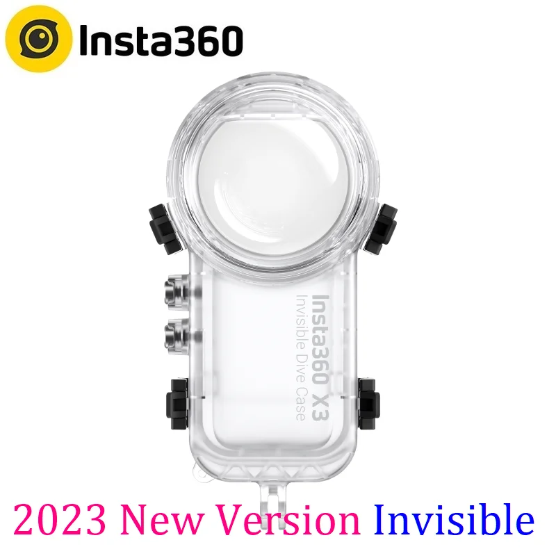 Insta360 X3 Невидимый Дайвинг чехол 50m водонепроницаемый 2023 новые аксессуары для Insta 360X3