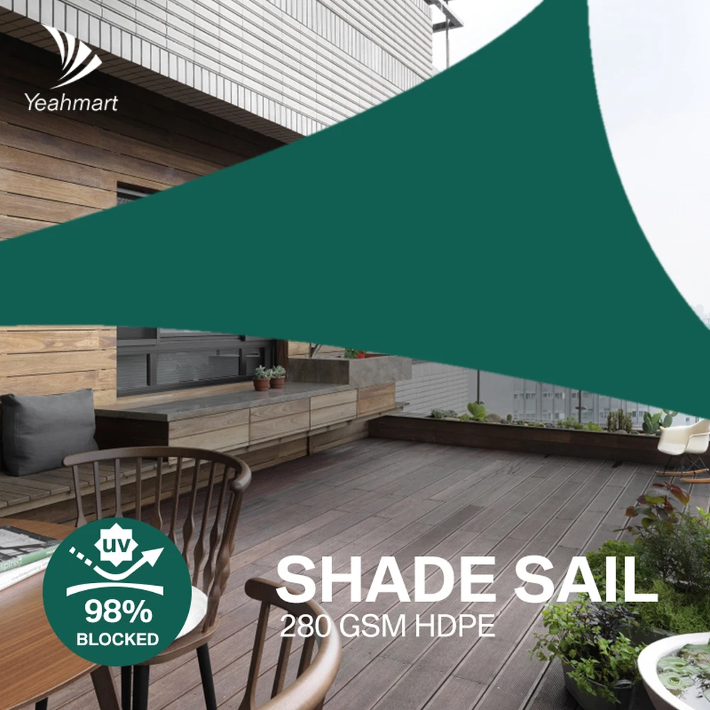 

Плотный солнцезащитный козырек 2/3/3, 6/5 м, наружный трехсторонний садовый навес для двора, водонепроницаемые автомобильные солнцезащитные т...