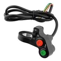 motorcycle 22mm universal handlebar switch electric bike scooter horn turn signals onoff button light switch