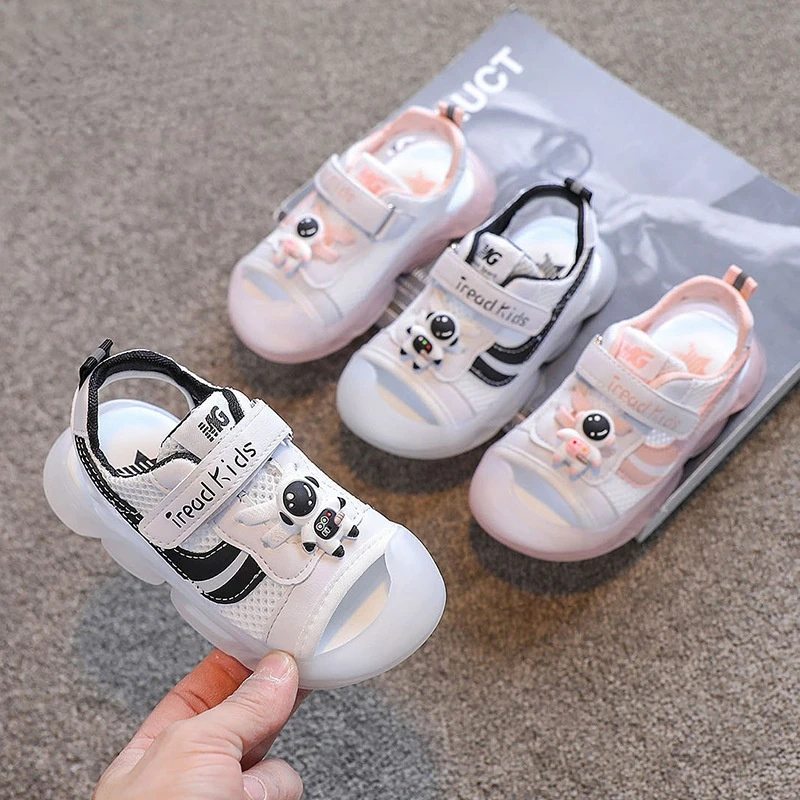 

Summer Baby Anti-kick Sandals Boys and Girls Casual Shoes Unisex Sandalias Para Niñas Todler Girl Shoes Children's Beach Shoes