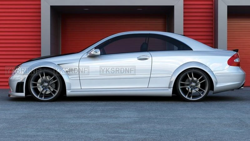 Спойлер для Mercedes Benz W209 2004-2007 CLK-класса CLK200 280 350 55 63 спойлер из настоящего