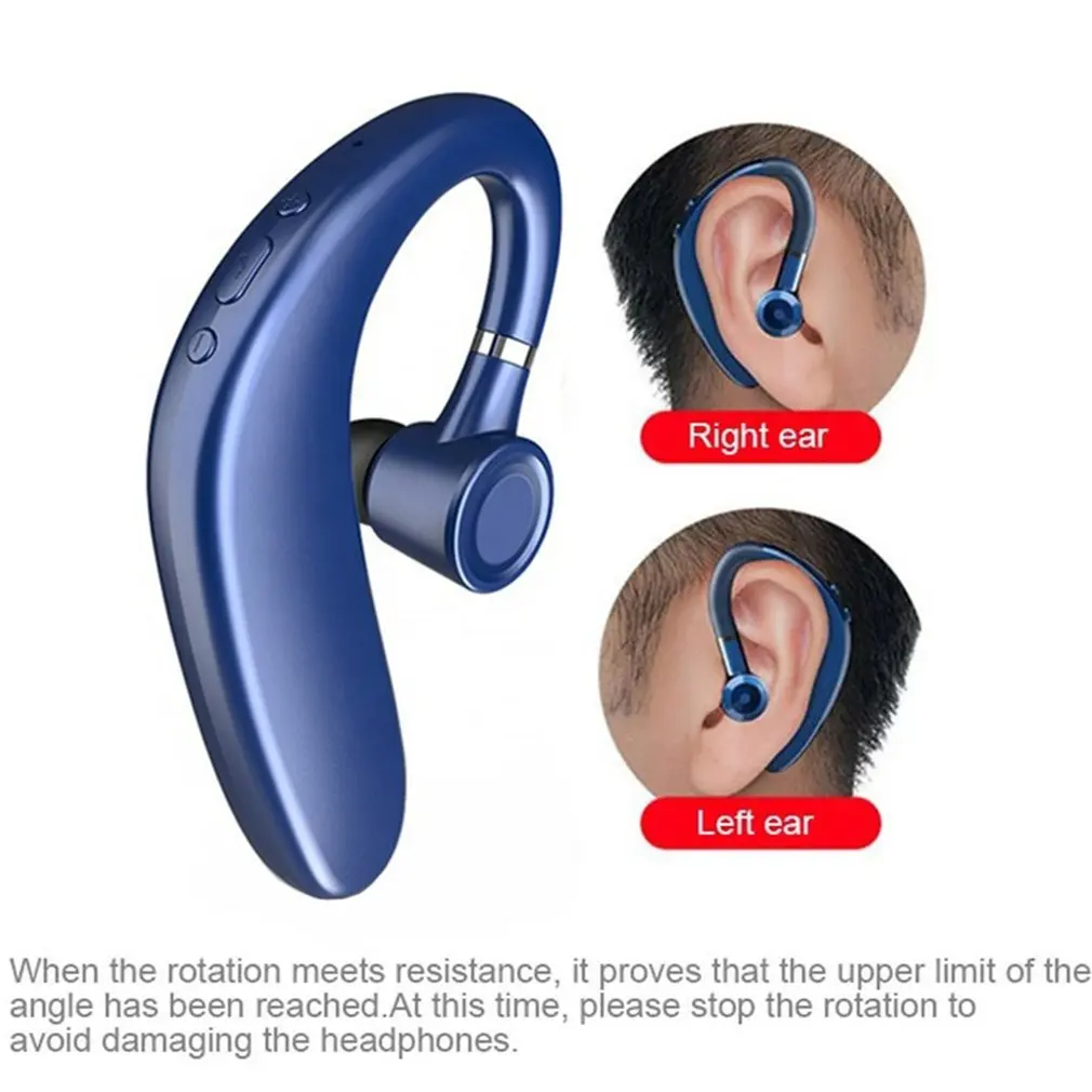 

Wireless earphones with mic for all smartphones, hands-free sports Car Business headphones with Bluetooth-compatible connection