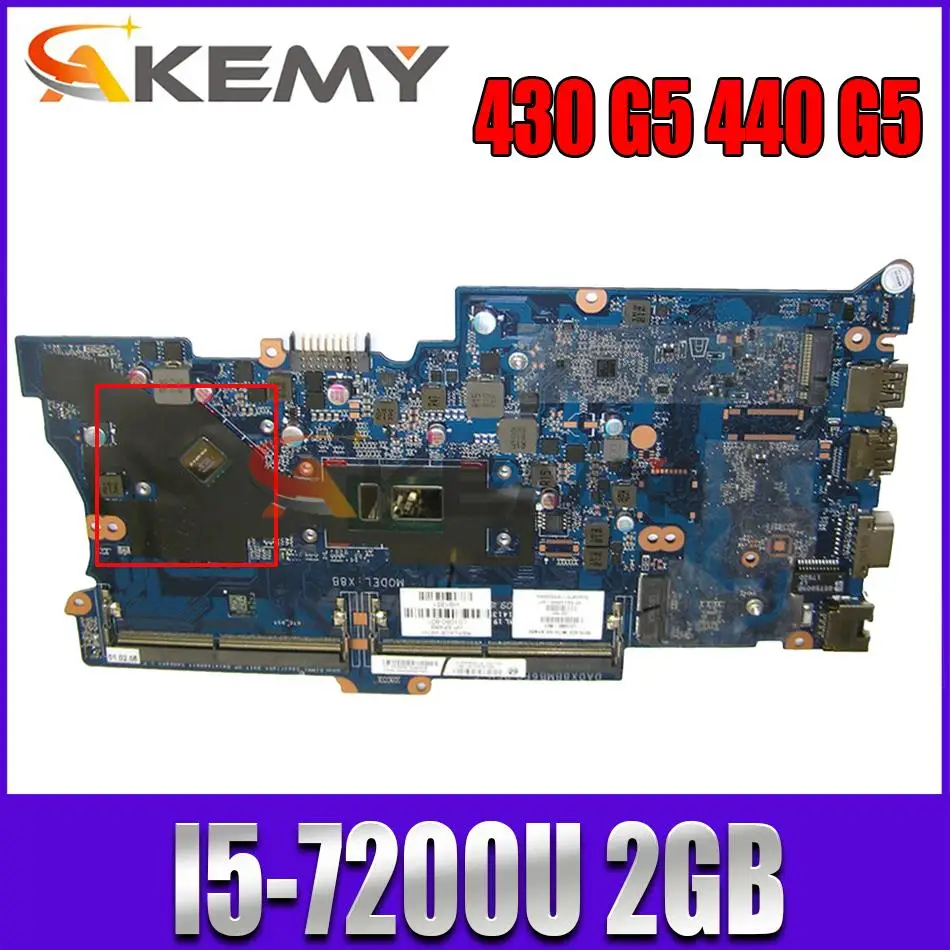 

Оригинальная материнская плата для ноутбука HP Probook 430 G5 440 G5 DA0X8BMB6F0 X8B стандартная DDR4 2 ГБ 100% полностью протестирована