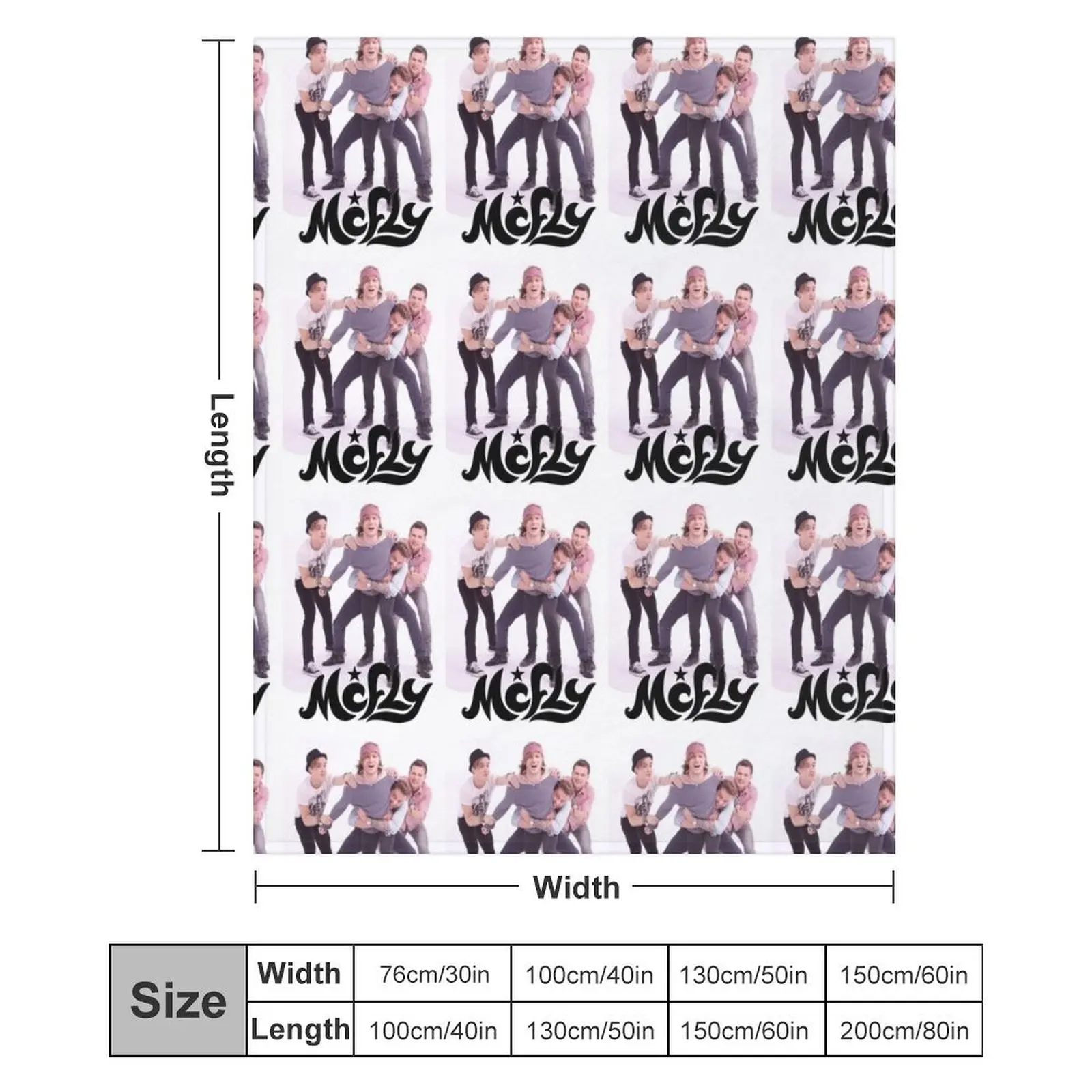 Одеяло McFly Fun Band Merch