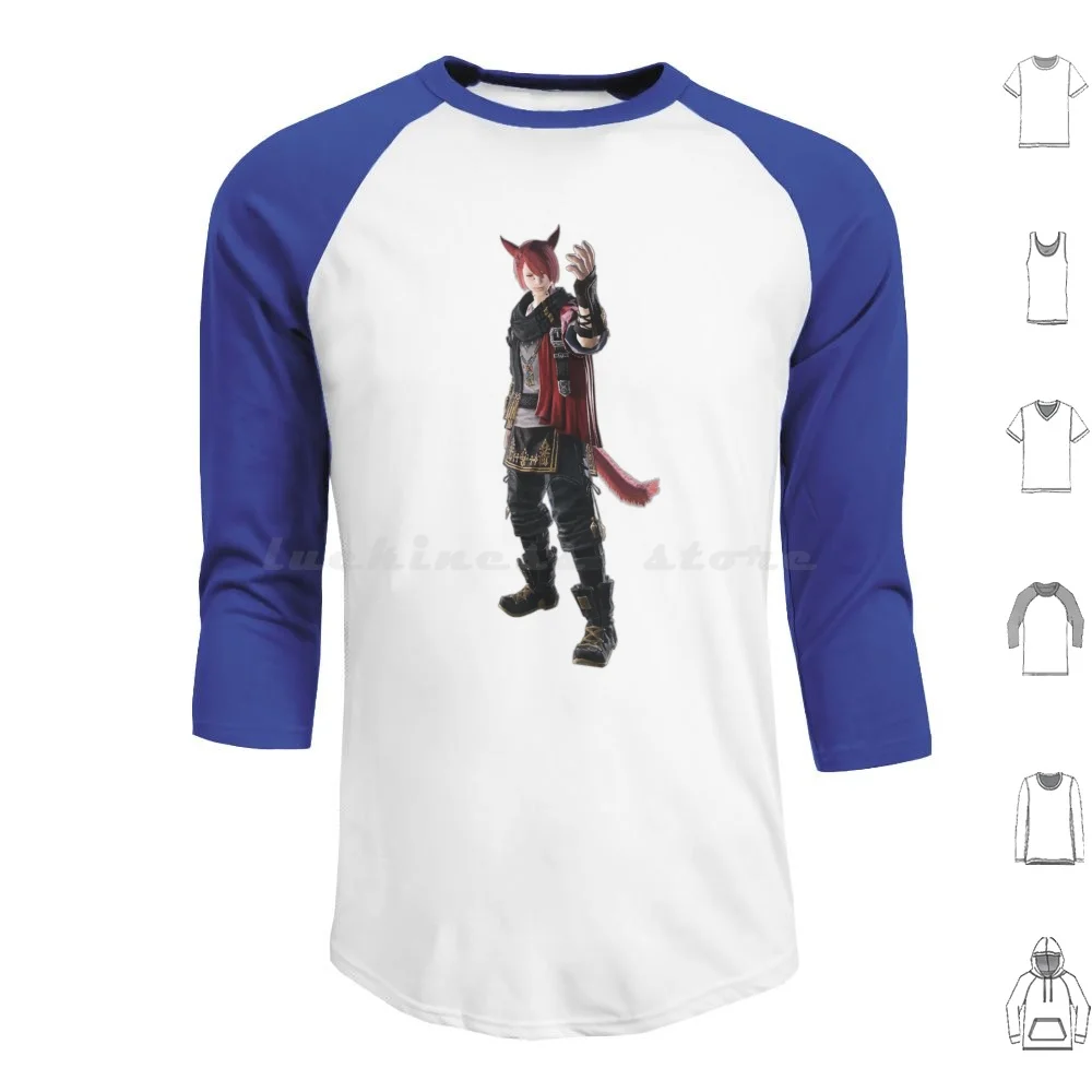 

Толстовка Graha Tia хлопковая с длинным рукавом, Ff14 Graha Фэнтези финальной фэнтези, 14 graha Tia финальная фэнтези, 14 Tia со стразами