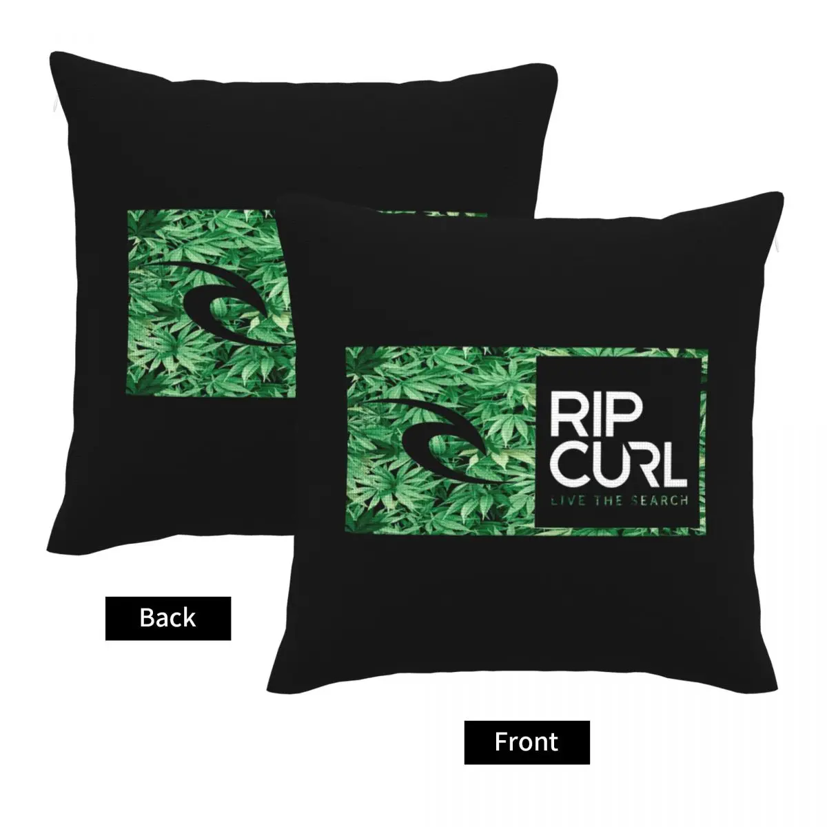 Зимняя льняная наволочка Ripcurl M Гаваи Hi Finley Watu Nwt для комнаты на молнии |