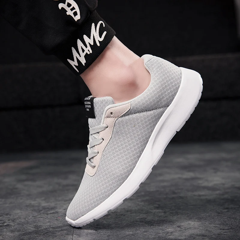

Men's Sneakers Mesh Casual Sport Shoes For Men Spring Summer Breathable Running Shoes Male Trainers Light Lace-up Athletic Shoes