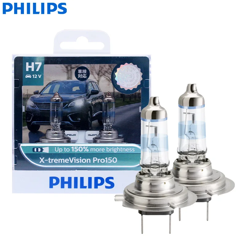 

Лампы Philips X-treme Vision Pro150, H7, 12 В, 55 Вт, PX26d