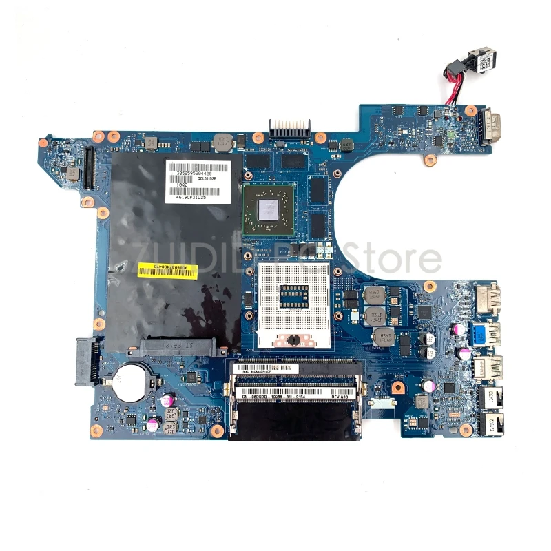 ZUIDID High quality For DELL 15R 5520 7520 Laptop motherboard CN-06D5DG 06D5DG 6D5DG QCL00 LA-8241P Pga989 HM77 100% full Tested