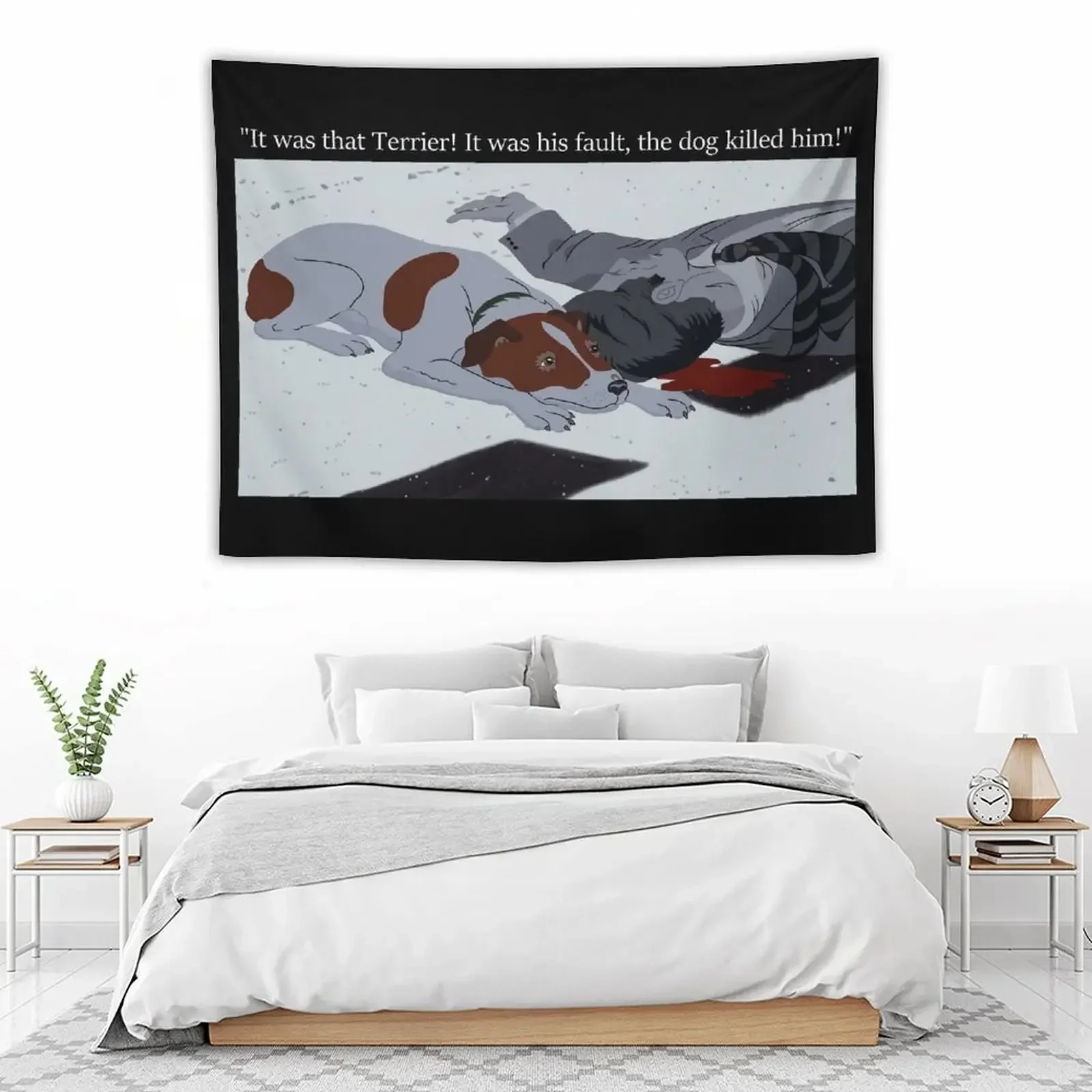 The Plague Dogs Snitter's Master Tapestry Tapete For Wall Room Decor