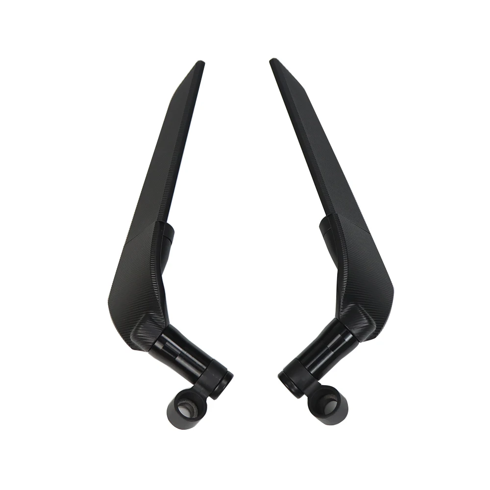 

2Pcs Motorcycle Rearview Mirror Scooter E-Bike Rear View Mirrors Back Side Convex Mirror 8mm 10mm Modified Wind Winglet