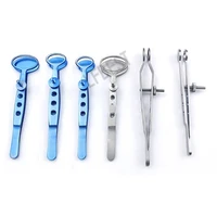 ophthalmic tweezer chalazion forceps stainless steel titanium alloy ophthalmic instrument