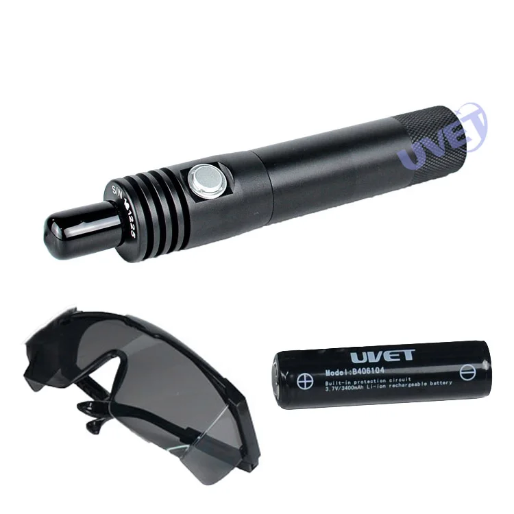 

Rechargeable High Power/Powerful 365 nm UV LED Flashlight Torch for circle curing