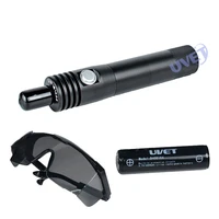 rechargeable high powerpowerful 365 nm uv led flashlight torch for circle curing