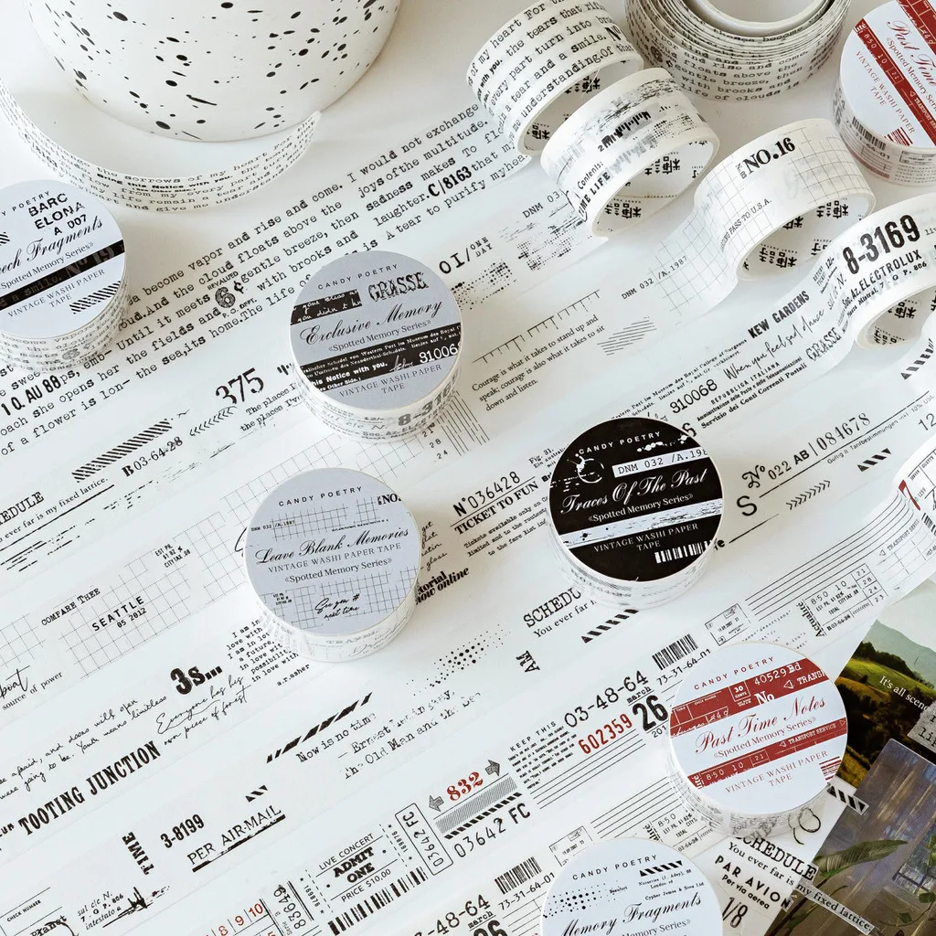 Journamm набор для скрапбукинга на английскую тематику 20 мм * 2 см бумага рисования