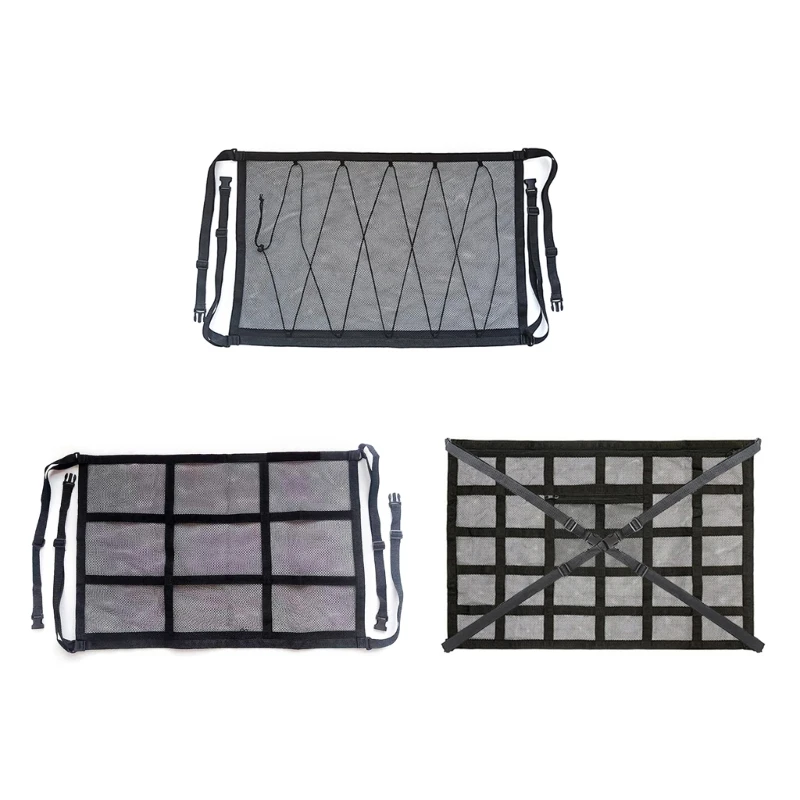 

090E Storage Net Cargo Net Car Mesh Bag Car Roof Luggage Blanket Net Pocket