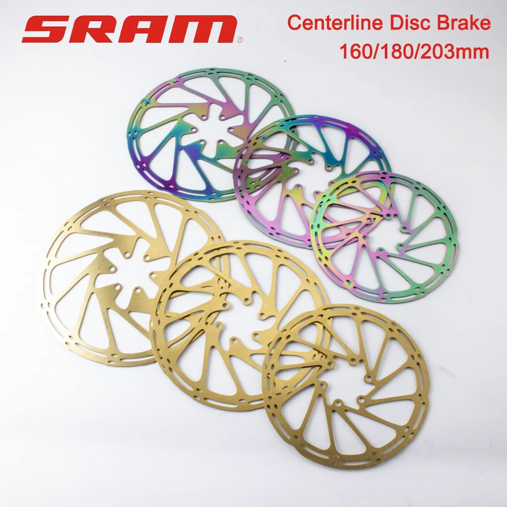 

Дисковый тормоз SRAM Centerline 160 мм цветной ротор 180 мм 203 мм Mtb дорожный велосипед гидравлические тормозные диски из нержавеющей стали RT56