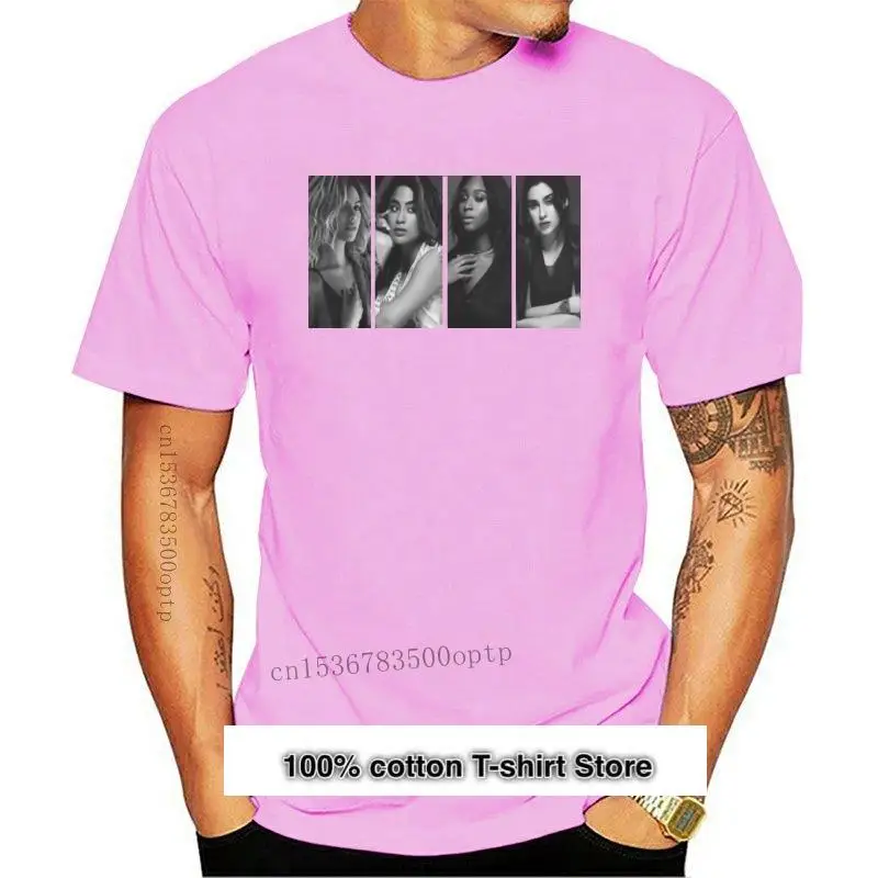 

Camiseta с принтом «Пятая Гармония для мужчин», ropa de Street de gran tamaolo, 100 algodón, манга corta