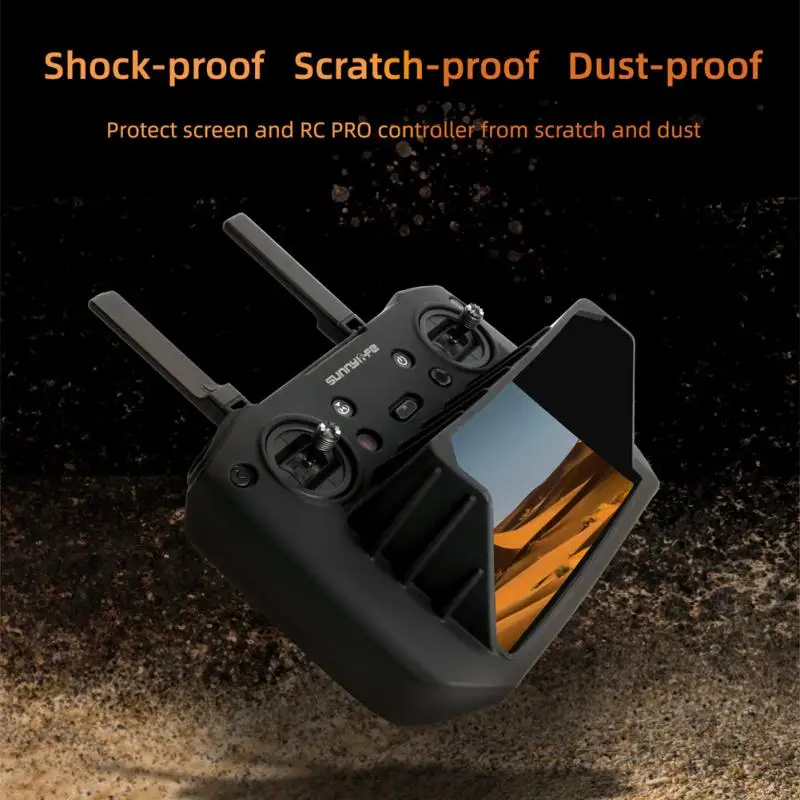 

Net Weight 103g Remote Control Case No Deformation Remote Control Sunshade For Dji Mavic Air 2s/dji Mini 2 Material Silicone