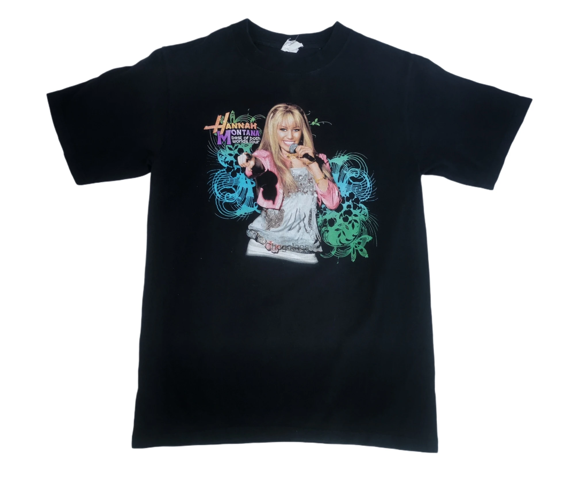 Винтажная футболка с изображением Ханны Монтаны |