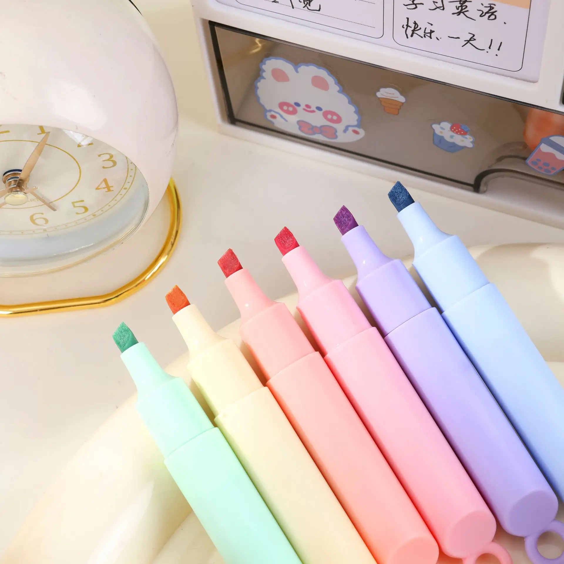 6 цветов/коробка Kawaii парфюмерный маркер ручка милый для скрапбукинга расписные
