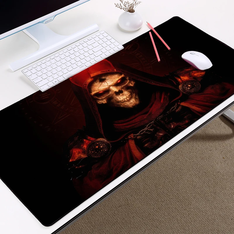 Mousepad Company Diablo 2 Mouse Gaming Extra Large Black Pad Soft Mat Keyboard Custom Desk Rug Pc 40x90 gamer table | Компьютеры и