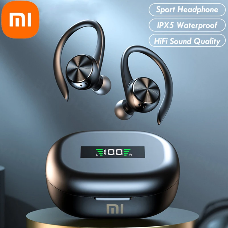 

Беспроводные Bluetooth-наушники с микрофоном, водонепроницаемые IPX5