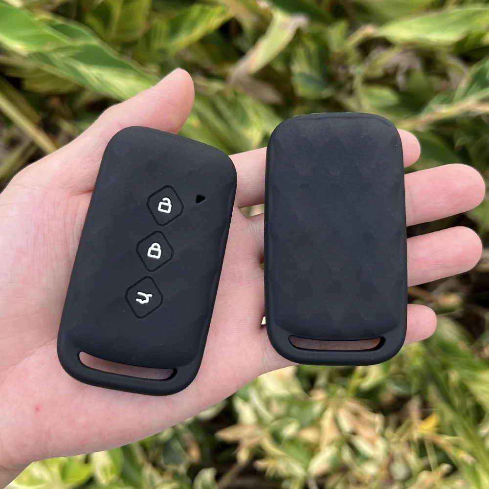 Силиконовый чехол для автомобильного ключа с тремя кнопками, защитный Женский комплект для Baojun 510 730 360 560 530, аксессуары для ключей Wuling Hongguang S