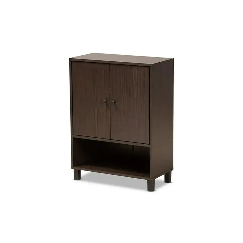 

Rossin 2-Door Shoe Storage Cabinet with Bottom Shelf