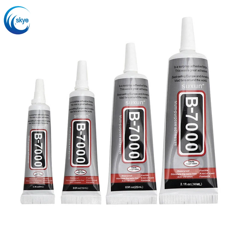 

SUNSHINE 15ml 50ML 110ML B7000 Glue for Rhinestones Needles Epoxy Mobile Phone Glass Glue Adhesive DIY Resin Jewelry Repair Glue