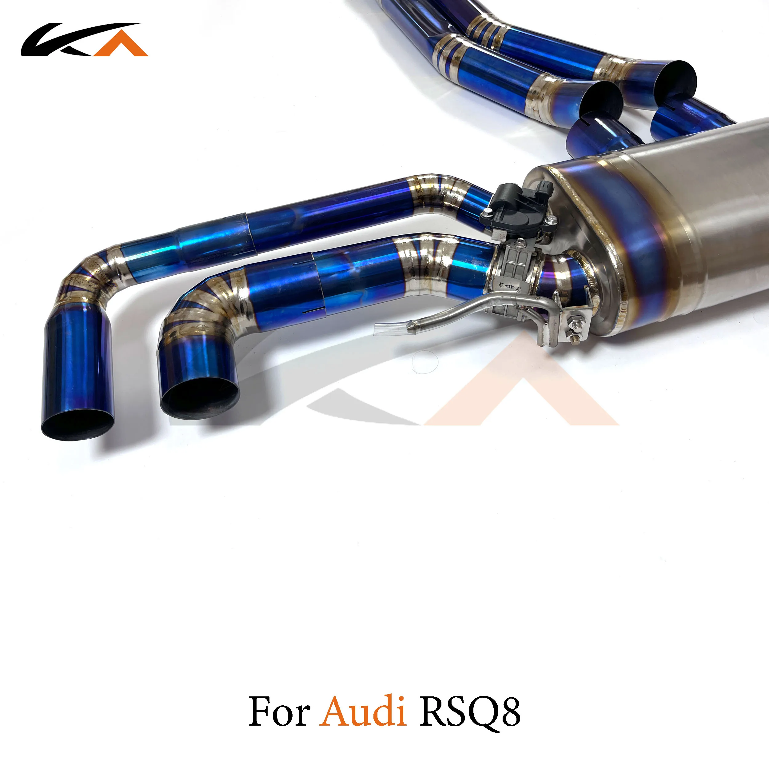 KA тюнинговая выхлопная система из титанового сплава catback для Audi RSQ8 4.0t