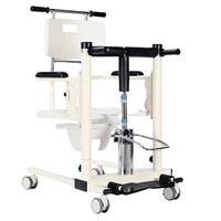 factory direct sales multifunctional hydraulic bathroom transfer chair lifting lightweight patient transfer chair
