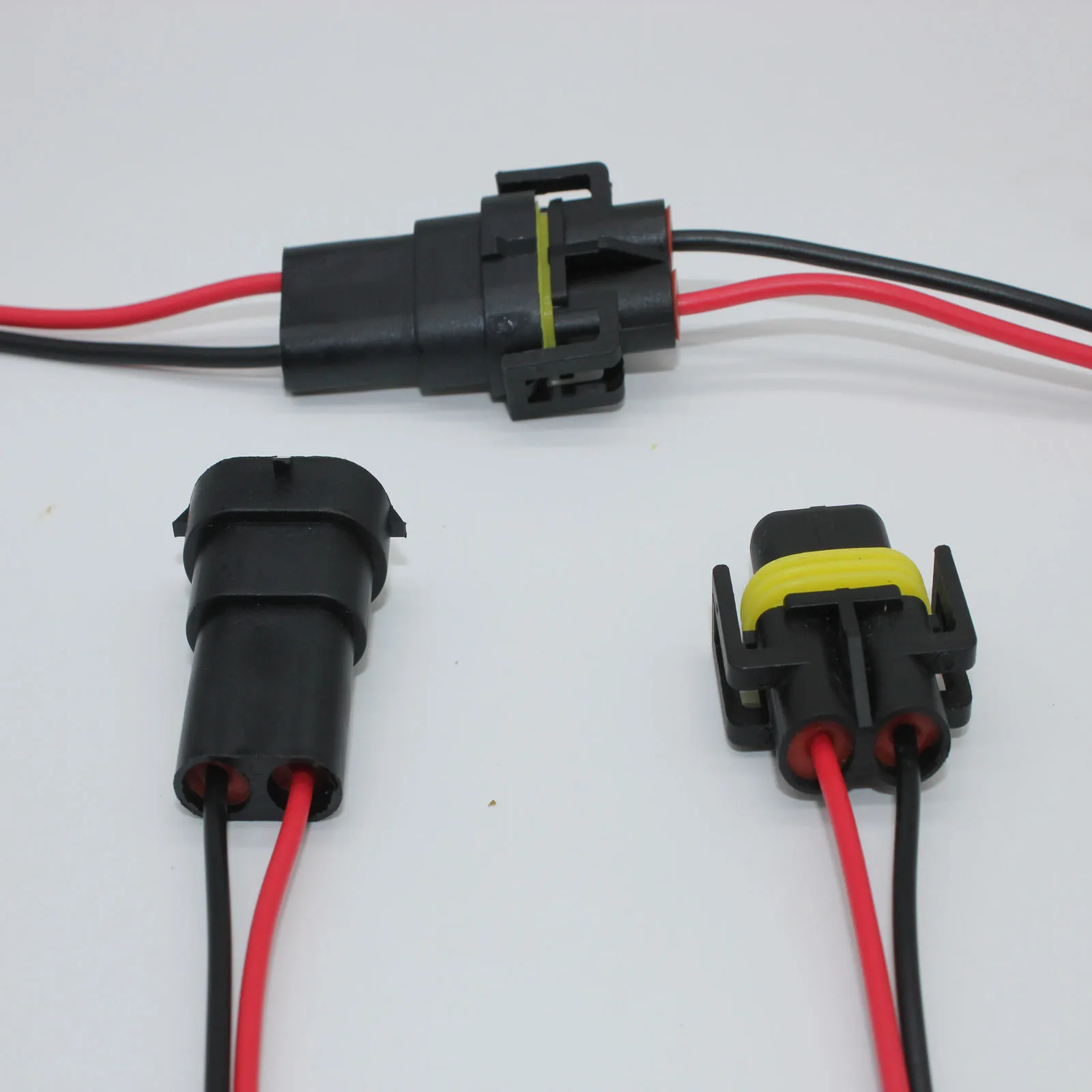 10 шт. для H8 H9 H11 жгут проводов гнездовой и мужской адаптер автомобильных фар