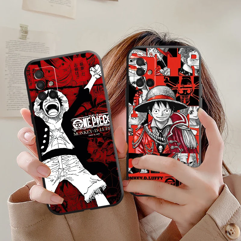 

Japan One Piece Anime Phone Cases For Samsung S8 Plus S9 Plus For S8 S9 Shell Smartphone Protective Unisex Coque Back Cover