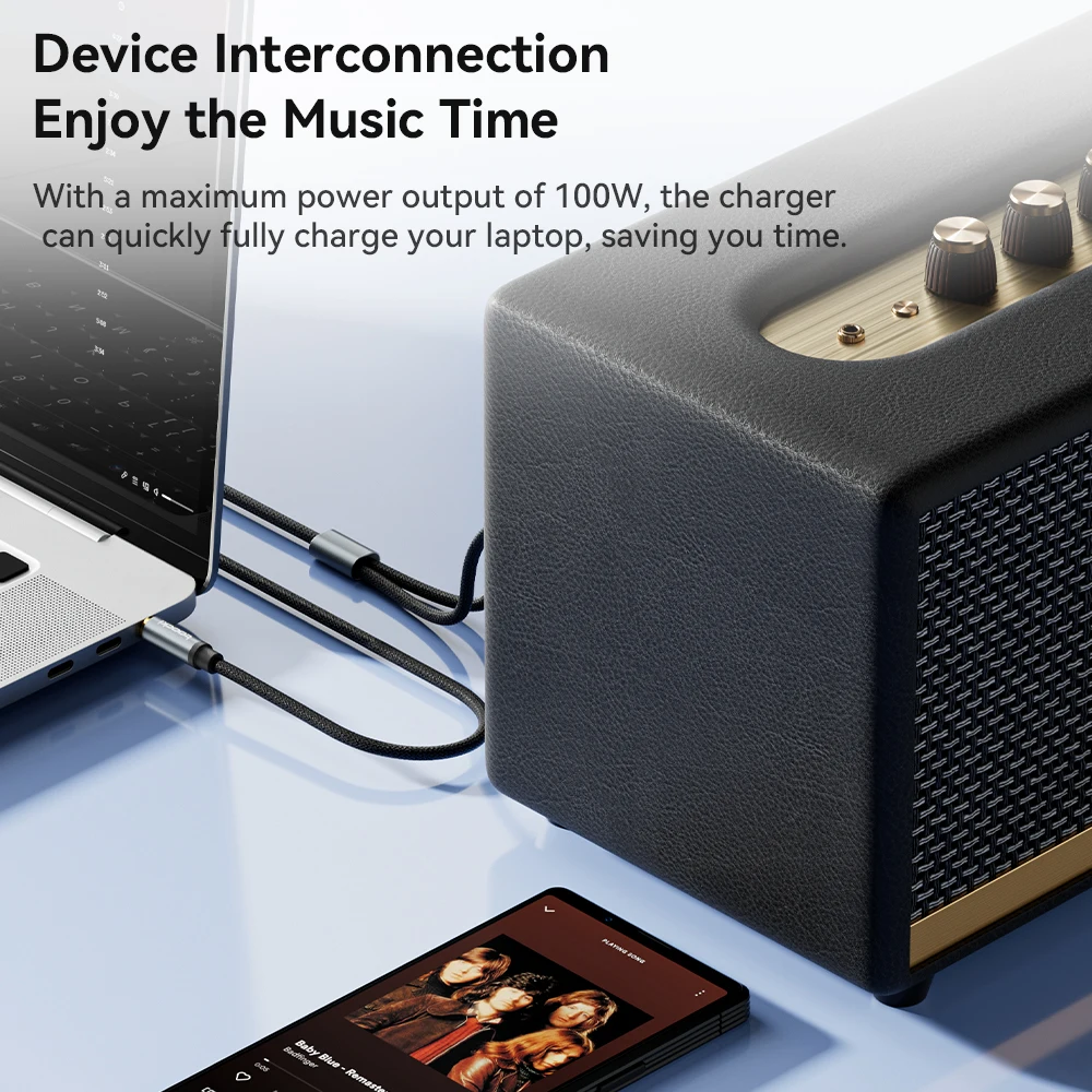 Фото Toocki Jack 3,5–2 RCA Aux Кабель 3,5 мм Jack–2RCA Мужской разветвитель Аудио провод для ТВ Усилитель ПК Домашний кинотеатр DVD Шнур динамика №4