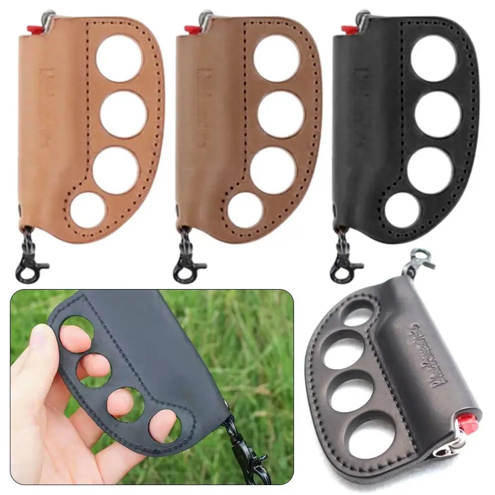 

PU Buckle Holder Outdoor Tool Camping Storage Bag Telescopic Igniter Cover Igniter Storage Case Holster Protective Case