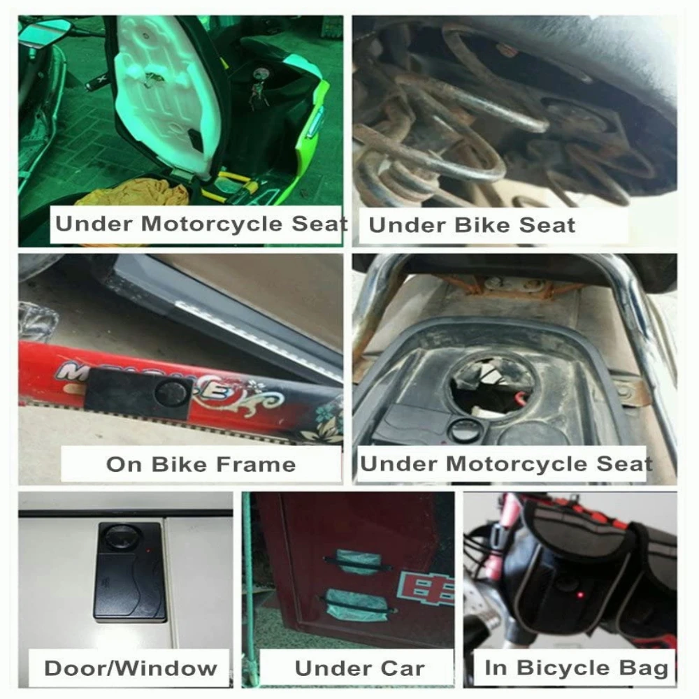 Wsdcam Беспроводная Противоугонная Сигнализация Для Велосипеда Мотоцикла Дома