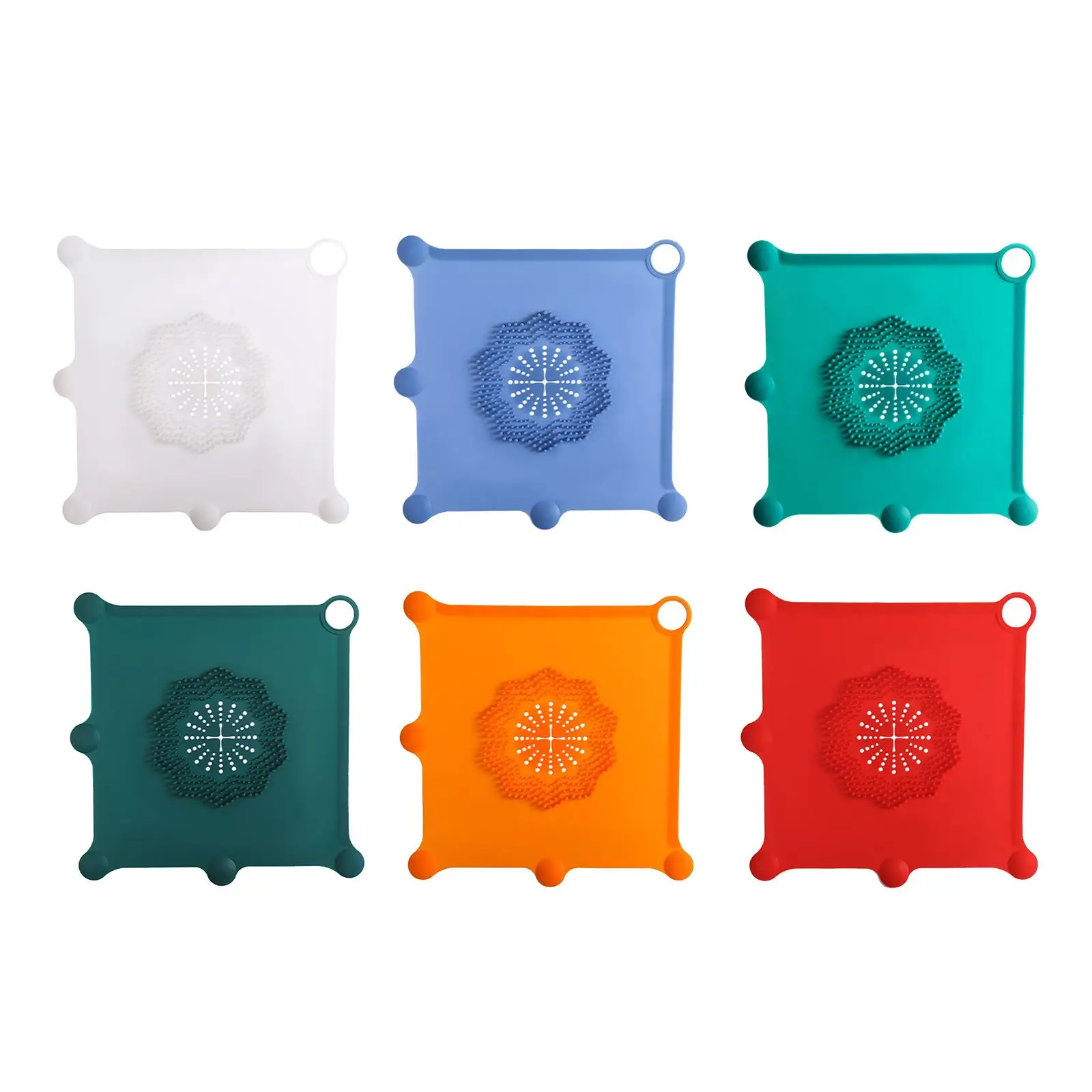 

Впитыватель сливов для душа с присоской, многоразовая легко моющаяся Накладка для слива в полу, пробка-фильтр для ванной, кухни, раковины