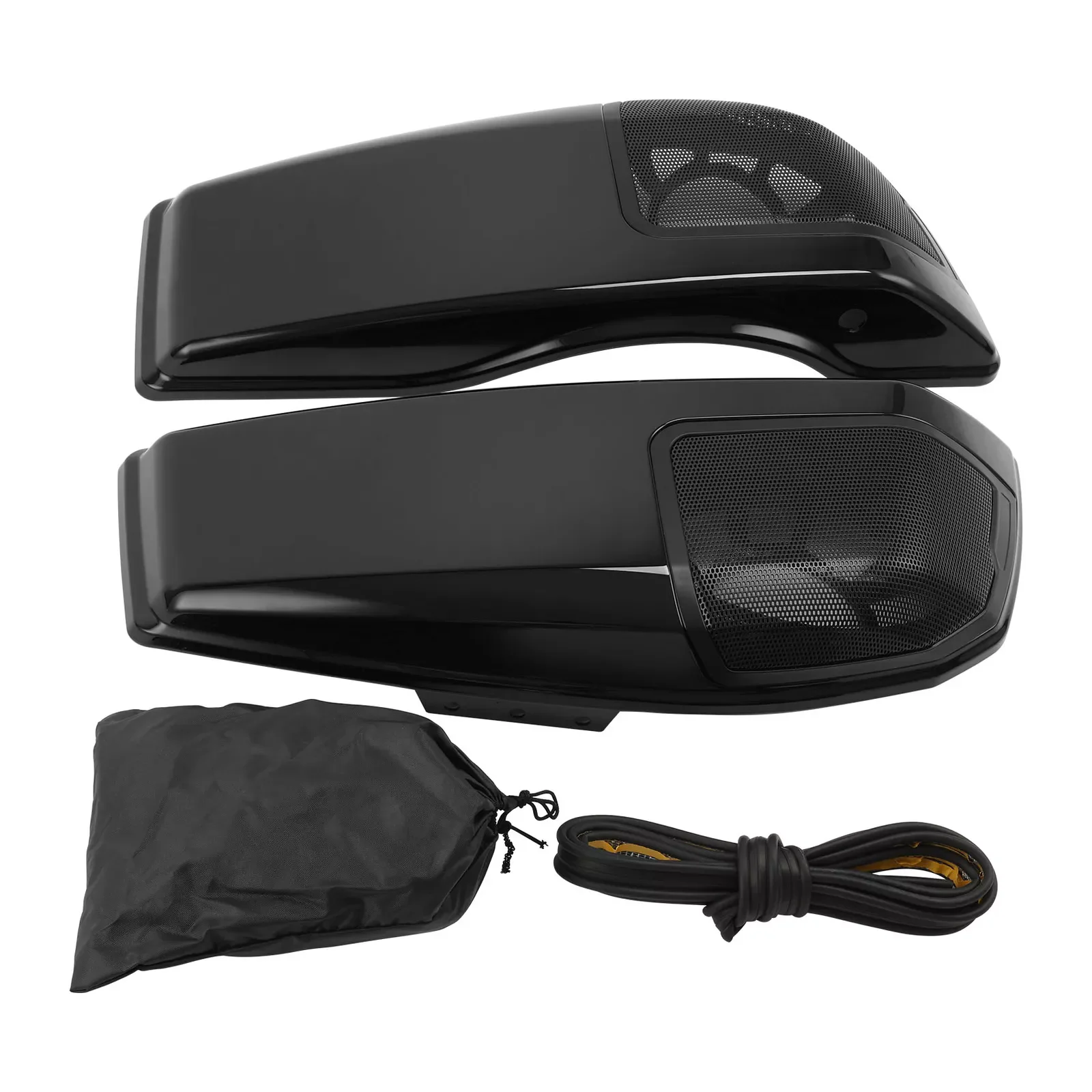 

Мотоциклетная седельная сумка 6x9 дюймов, крышки динамиков для Harley CVO Street Glide Road Glide 2023-2024 FLTRX FLHX 2024