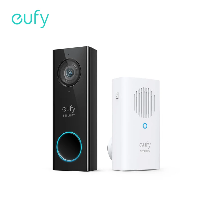 Enlarge eufy Security Wi-Fi Video Doorbell 2K Resolution No Monthly Fees Local Storage Human Detection With Wi-Fi Chime