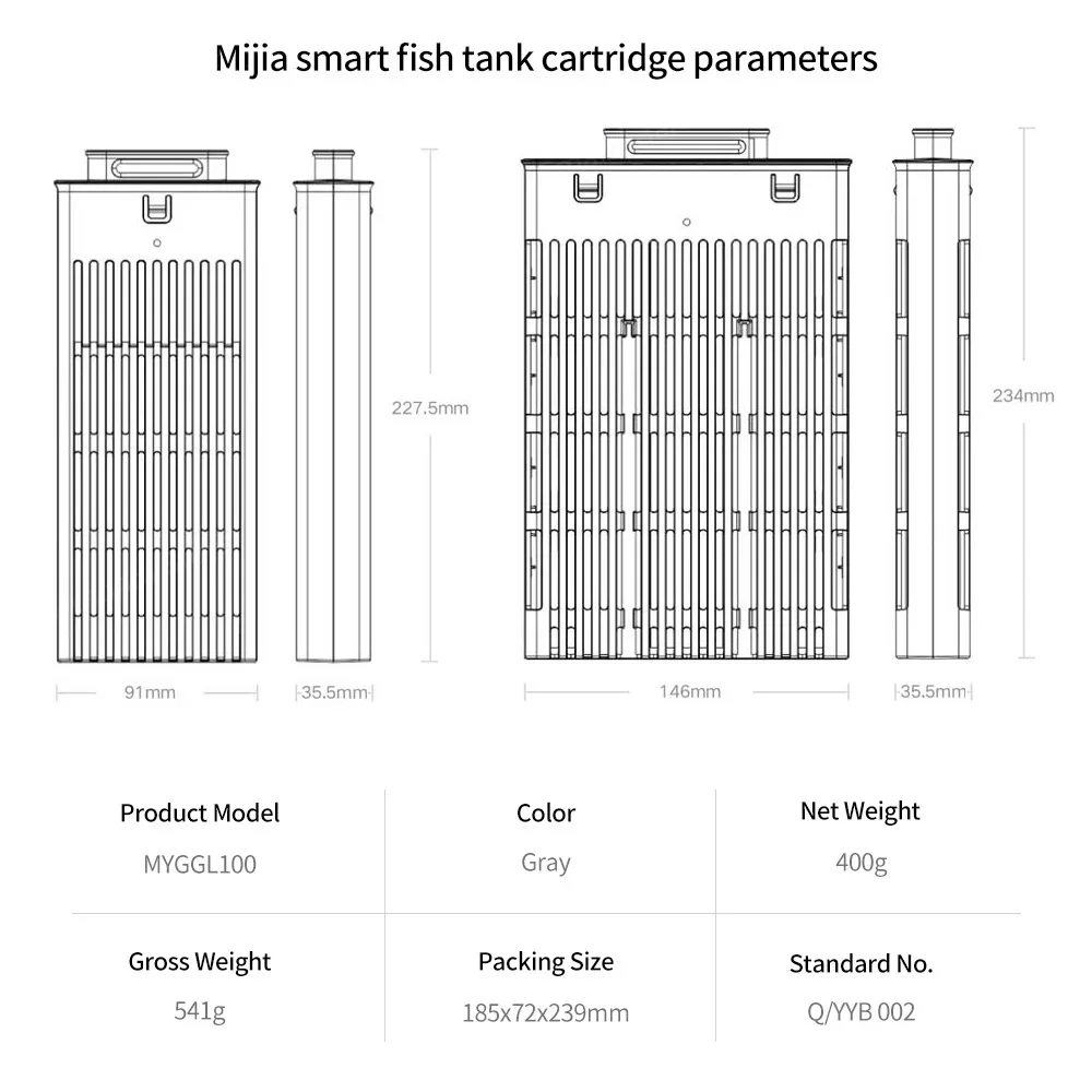 Набор аквариумных фильтров Xiaomi Mijia