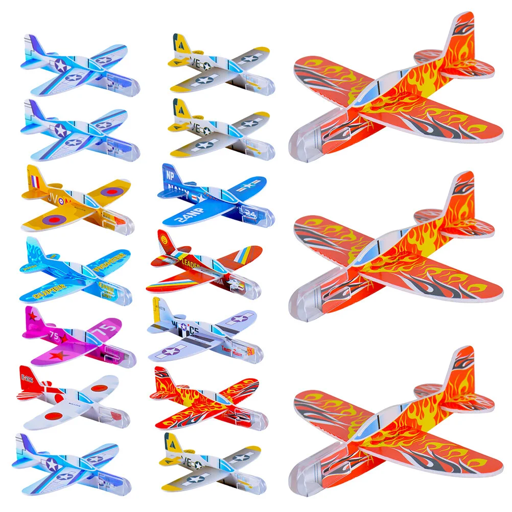 

Small Plane Airplane Toys Boy Throwing Planes Kids Glider Aircraft Hand Airplanes
