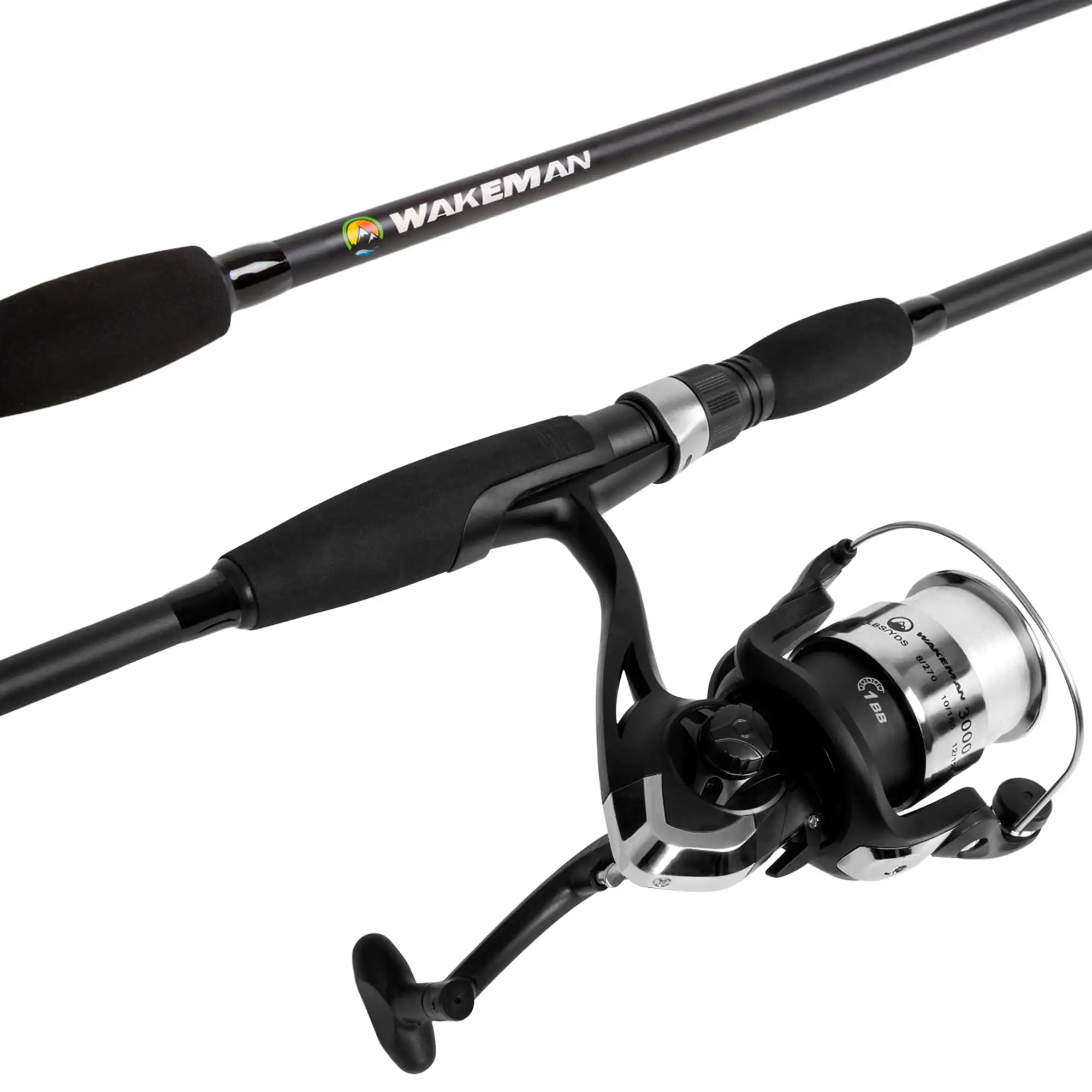 

Matte Black 78" Spinning Rod and Reel Combo