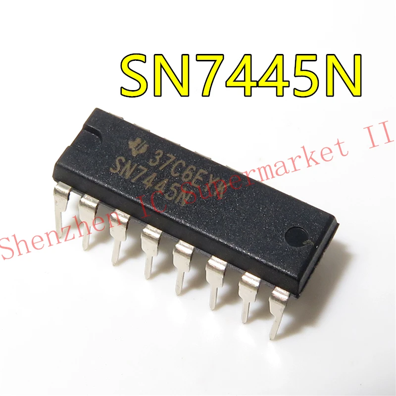

SN7445N DIP-16BCD-TO-DECIMAL декодеры/драйверы