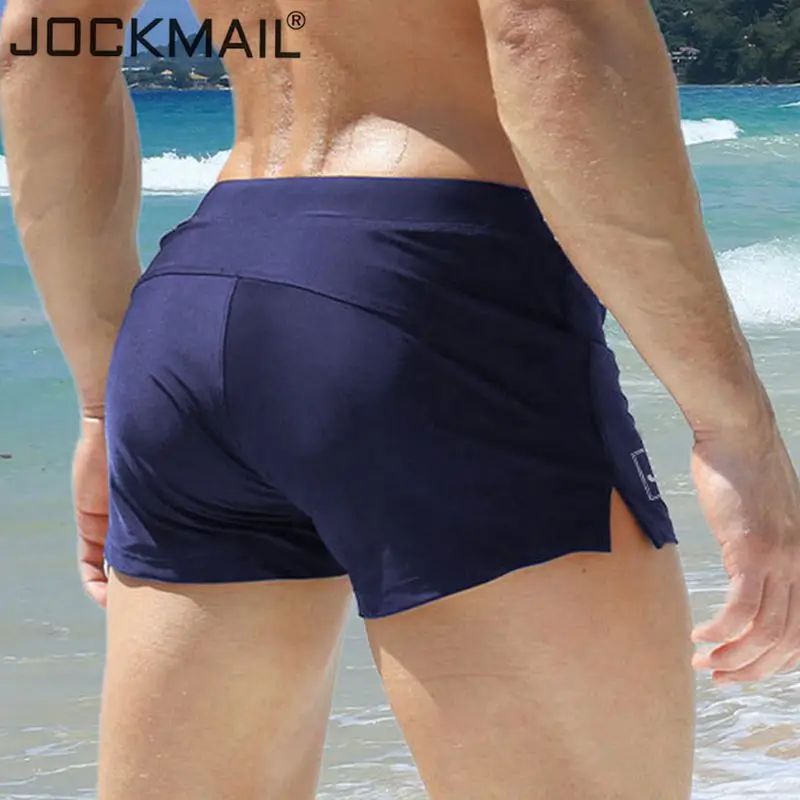 Фото JOCKMAIL мужские плавки для плавания, мужские трусы для плавания, купальный костюм для мальчиков, купальный костюм для воды, мужские трусы для геев №2